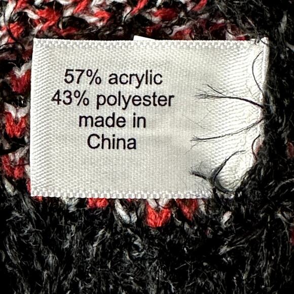 Lane Bryant Classic Plaid Jacquard Tank Sweater NWT Women Size 22/24 Cocktail - Picture 7 of 9